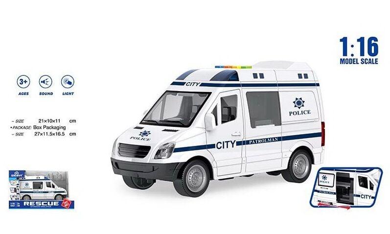 Інерційна машинка WY 590 F Поліція, фото 1