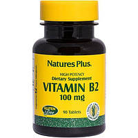 Рибофлавин Nature's Plus Vitamin B2 100 mg 90 Tabs NTP1630 ET, код: 7518121