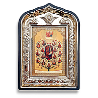 Ікона Бородичне Дерево (Горній Єрусалим), лик 6х9, у пластиковій чорній рамці