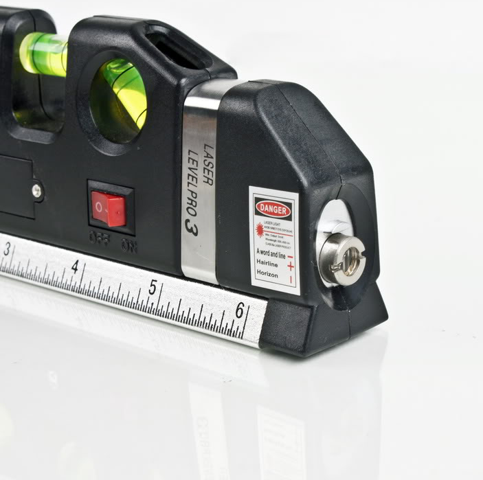 Лазерный Уровень Рулетка Линейка для стройки Laser Level Pro PRO 3 - фото 2 - id-p404098178