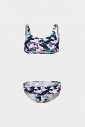 Купальник для дівчаток Arena TIE AND DYE BIKINI TOP Білий, Синій, Різнокольоровий 128см (006206-500)