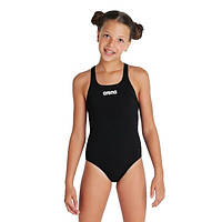 Детский Купальник Arena TEAM SWIMSUIT SWIM PRO SOLID Черный, Белый 128 (004762-550 128)