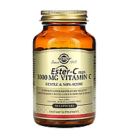 Solgar, Ester-C Plus Vitamin C, 1000 мг, 50 капсул (SOL-00693)