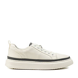 Кеди чоловічі світлі шкіряні Fabio Moretti