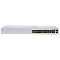 CISCO CBS110 Unmanaged 24-port GE, Partial PoE, 2× 1 G SFP Shared (CBS110-24PP-EU)