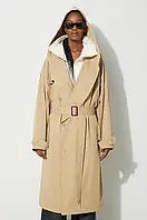 Urbanshop Пальто JW Anderson жіноче колір бежевий перехідне двобортне CO0267.PG0289 розмір: S