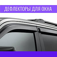 Дефлекторы боковых окон Hyundai IONIQ 2016-2021 Хюндай Ионикветровики