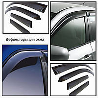 Дефлекторы боковых окон Hyundai Accent Хендай Акцент хечбек 2011-2017ветровики
