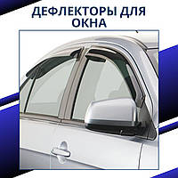 Дефлекторы боковых окон Subaru Impreza IV Sd GJ 2011 ветровики