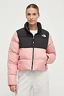 Urbanshop Куртка The North Face жіноча колір рожевий зимова розмір: L