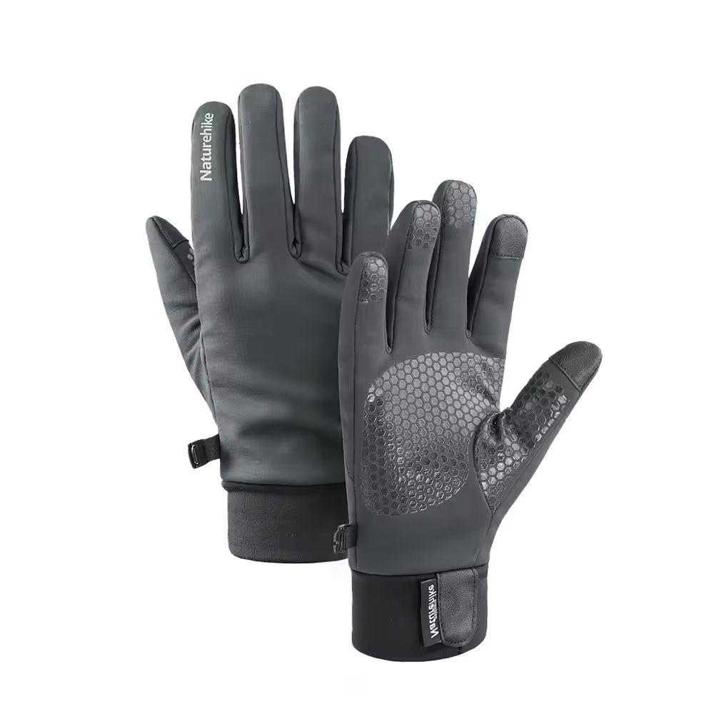 Вологозахисні рукавички Naturehike NH19S005-T, розмір L, сірі