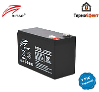 Аккумуляторная батарея AGM RITAR RT1275B, Black Case, 12V 7.5Ah ( 151 х 65 х 94 (100) ) Q10
