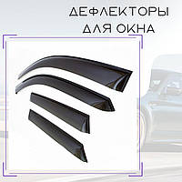 Дефлекторы боковых окон Hyundai IONIQ 5 Хюндай Ионик 5 с 2020- ветровики
