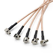 Кабель антенний пігтейл TS9 - SMA female 10 см RG-316 адапттер перехідник для 4G 3G модемів, фото 4