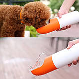 Портативна поїлка для собак MOESTAR ROCKET (MS0010001) Orange, фото 4