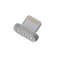 Наконечник на магнітний плоский кабель USB 2.0/Lighting (під кабель 15592)