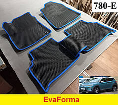3D килимки EvaForma на Hyundai Kona Electric '18-23 OS, 3D килимки EVA