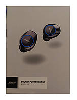 Бездротові навушники Навушники BOSE SoundSport Free Wireless R-170 з боксом для заряджання Чорні h