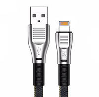 Зарядний кабель USB-Lightning (Apple) KAKU KSC-100 Провід 1.2м 2.8А Iphone h