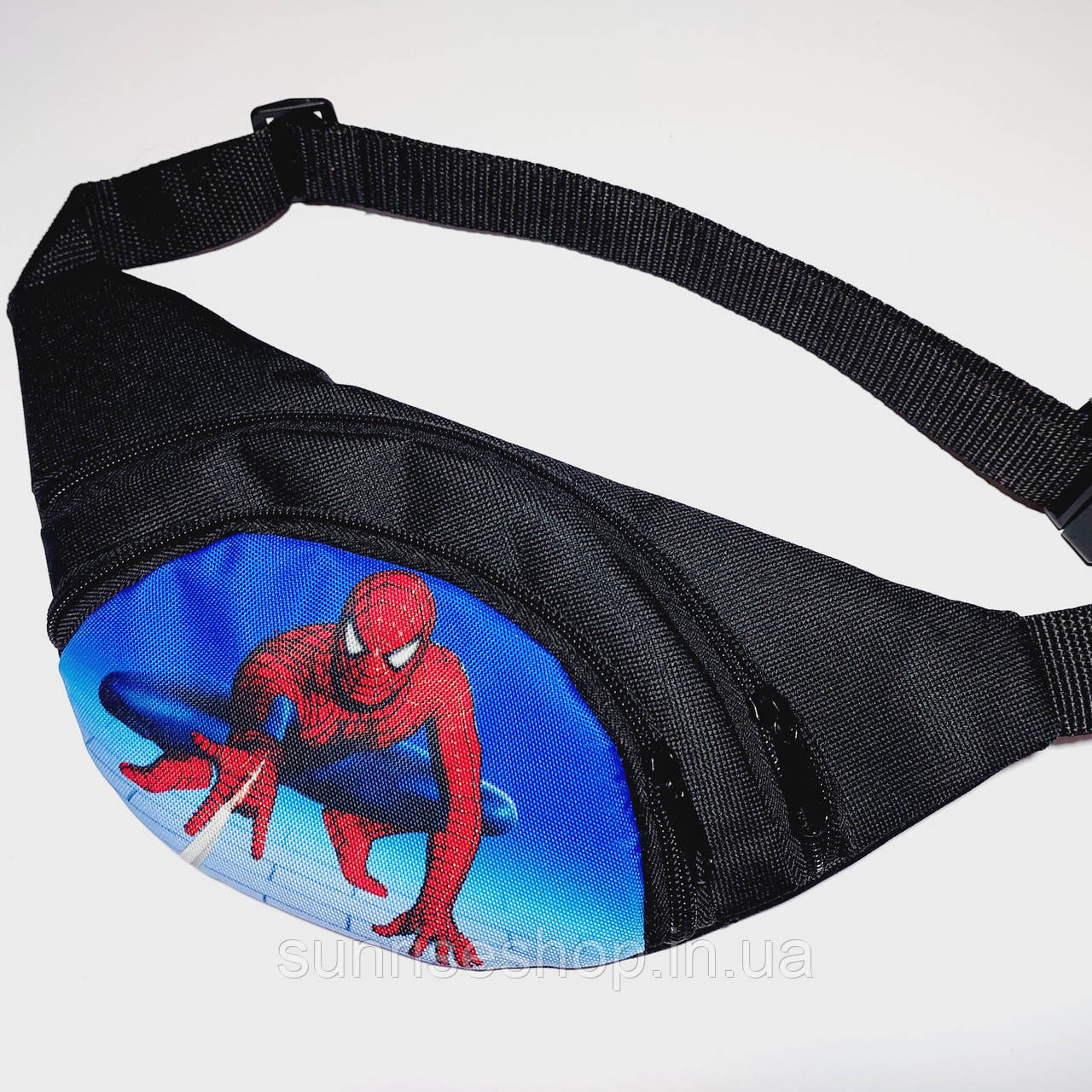 Поясна сумка бананка дитяча яскравий принт