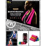 Рушник для спортзалу бамбуковий WK Sport towel WT-TW01 <unk> 90x30cm, Cooling Effect<unk>, фото 4