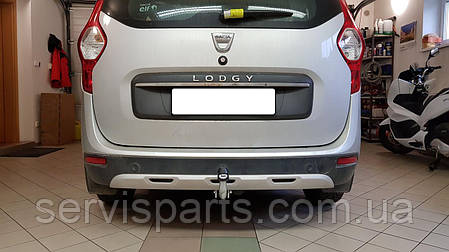 Фаркоп Renault Dacia Lodgy 2012- (Рено Лоджи) оцинкований, фото 1