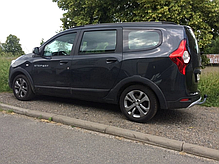 Фаркоп Renault Dacia Lodgy 2012- (Рено Лоджи) оцинкований, фото 5