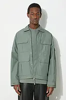 Urbanshop Куртка Carhartt WIP Holt Jacket чоловіча колір зелений перехідна I032979.1YFXX РОЗМІРИ ЗАПИТУЙТЕ