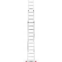 Драбина алюмінієва 3-х секційна opti-price.org.ua PRO (3х12 сходинок) (110-9312), фото 6