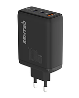 Сетевое зарядное устройство Senteo Z-11 PD 100W 2 Type-C + USB GaN+Q.C3.0