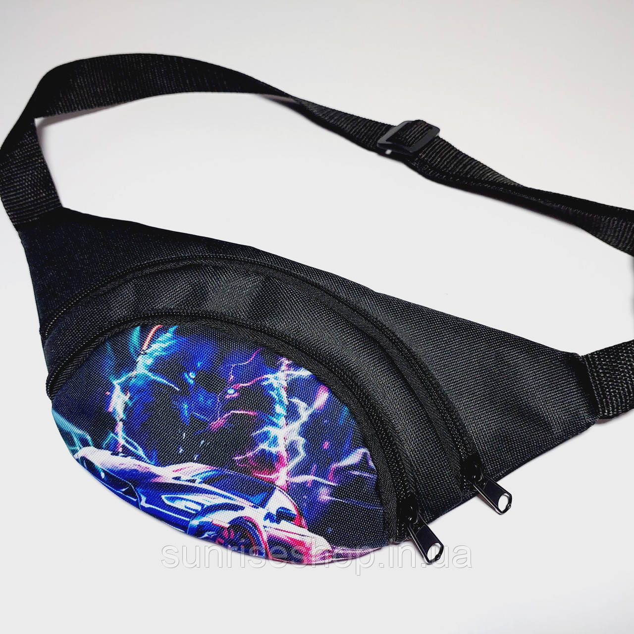Поясна сумка бананка дитяча яскравий принт