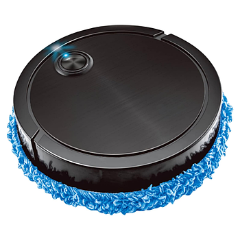 Робот пилосос + насадка з мікрофібри, LY-540 / Розумний робот з вологим прибиранням / Робот для збирання підлоги