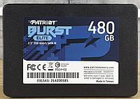 SSD диск Patriot Burst Elite 480GB 2.5" SATAIII TLC (PBE480GS25SSDR)