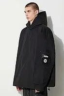 Urbanshop Куртка 032C чоловіча колір чорний перехідна oversize РОЗМІРИ ЗАПИТУЙТЕ