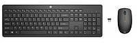 Комплект клавіатура та миша НР 230, WL, EN/UK, чорний