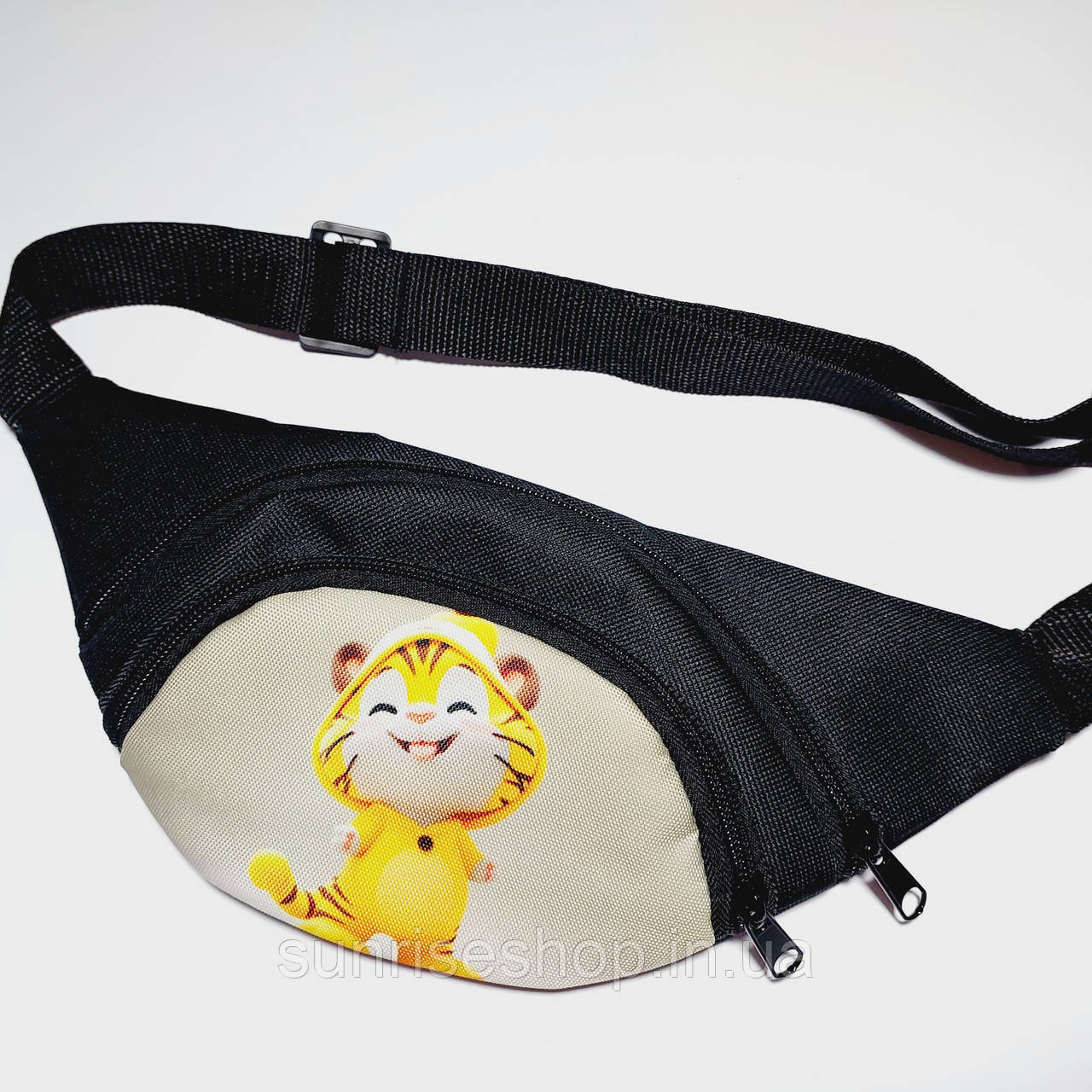 Поясна сумка бананка дитяча яскравий принт