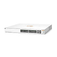 Комутатор Hpe Aruba Instant On 1930 24G Class4 PoE 4Sfp/Sfp 370W Switch, 24xGE, 4xGE Sfp ports, LT Warranty