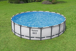 Каркасний басейн Bestway 561FJ Steel Pro Max 549х132 см круглий для всієї родини з картриджним фільтром, фото 2