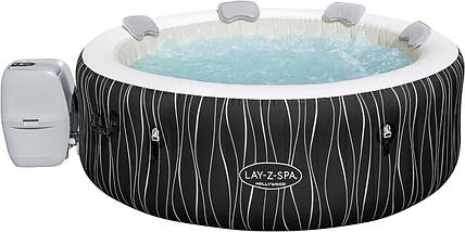Надувний джакузі Bestway 60059 Lay-Z-Spa 196х66 см аеромасажний басейн СПА для дому 6 місний, фото 4