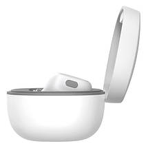 Навушники Baseus Encok WM01 TWS бездротові Bluetooth вкладиші сенсорні з мікрофоном для телефона Білий, фото 4