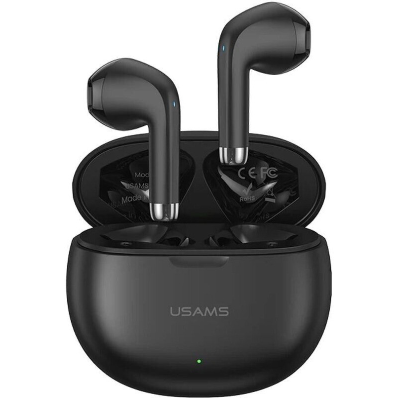 Навушники Usams US-YO17 TWS бездротові Bluetooth вкладиші сенсорні з мікрофоном для телефону Чорний
