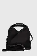 Urbanshop Шкіряна сумочка MM6 Maison Margiela Handbag колір чорний SB6WD0026 РОЗМІРИ ЗАПИТУЙТЕ