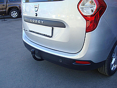 Фаркоп Dacia Renault Lodgy 2012- (Рено Лоджі) польський, гак на болтах