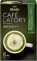 Японский чай в стиках AGF Blendy Cafe Latory Sticks Matcha Latte, 78 г