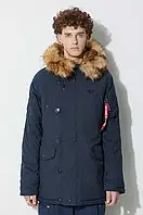 Urbanshop Куртка Alpha Industries Explorer чоловіча колір синій зимова 193128.07-navy розмір: M, L