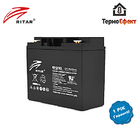 Аккумуляторная батарея AGM RITAR RT12180B, Black Case, 12V 18.0Ah (181х77х167 ) Q2