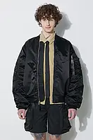 Urbanshop Куртка-бомбер Alpha Industries MA-1 UV чоловіча колір чорний зимова 146115UV РОЗМІРИ ЗАПИТУЙТЕ