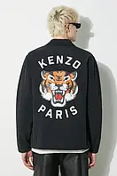 Urbanshop Куртка Kenzo Lucky Tiger Padded Coach чоловіча колір чорний перехідна FE55BL0629NG.99 РОЗМІРИ