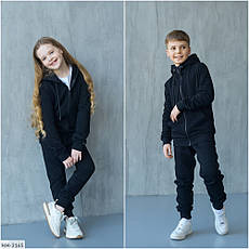 Спортивний костюм дівчинки zip-худі 1533, 116-158р., фото 6