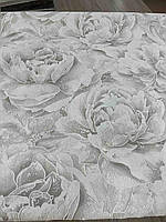 Метровые обои цветы виниловые на флизелиновой основе Славянские Обои 3751-01, рулон 10 м